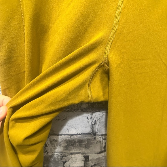 EUC Athleta Mustard Yellow High-Rise Leggings Size S - Picture 5 of 11